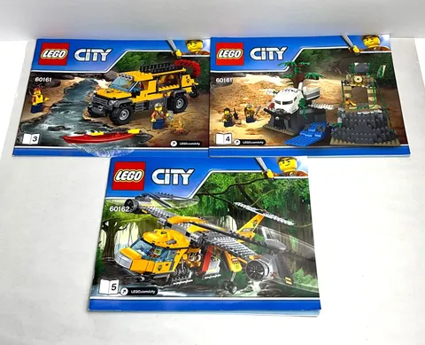 LEGO CITY MANUALS LOT OF 9 “MANUALS ONLY”
