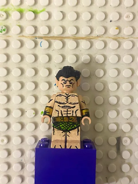 LEGO Custom Marvel Comics Namor the Submariner Minifigure