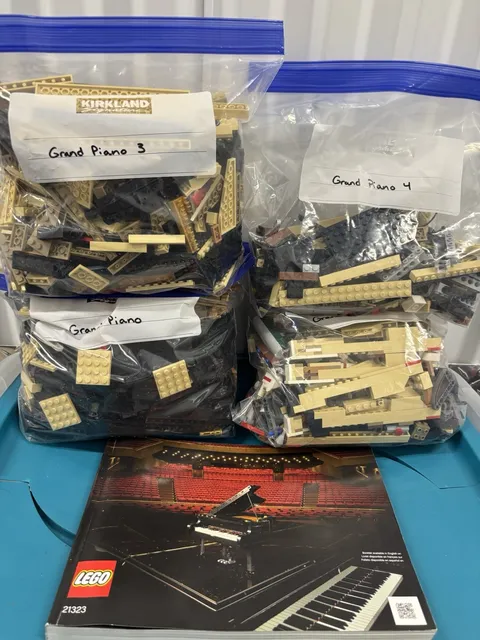 LEGO Ideas Grand Piano 21323 Set 3662pcs 18+ Electronic Battery Powered Complete