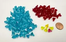 Lego Jewel Rock Lot  - 130 Pieces