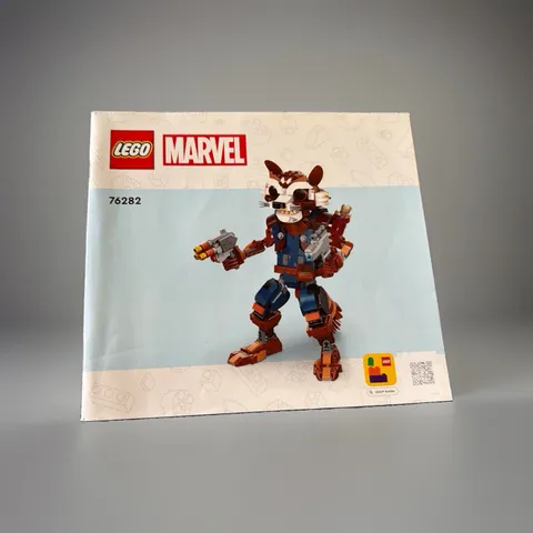 Lego Marvel 76282 Rocket & Baby Groot Instructions Manual Booklet Only