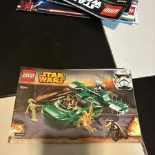 Lego 75091 Instruction Booklet Manual Only Star Wars Flash Speeder