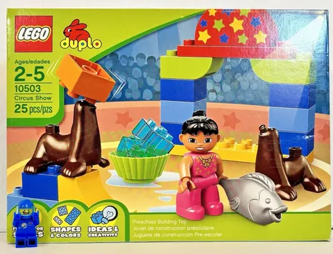 LEGO 10503 Duplo Circus Show New Sealed Retired Gift Clown Blocks NISB