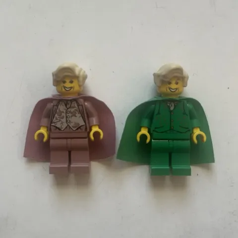 LEGO 2002 Gilderoy Lockhart green and pink 4730 and 4733 lot