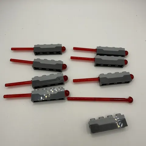 LEGO LOT of 8 Star Wars Projectile Launcher Spring Shooter and 8 Shooter Darts