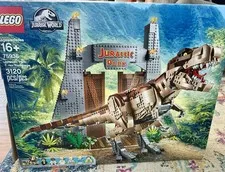LEGO Jurassic Park T. rex Rampage 75936 Jurassic World Set 3120 pcs Instructions