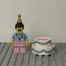 LEGO Collectible Minifigure Birthday Party Boy Series 18 71021 Genuine Complete