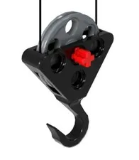 Lego METAL Technic Hook (large,black,crane,tow,truck,clasp,link,cord,pulley,car)
