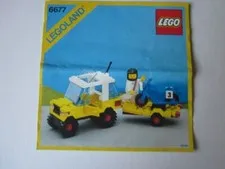 Lego Legoland Building Instructions Instruction 6677