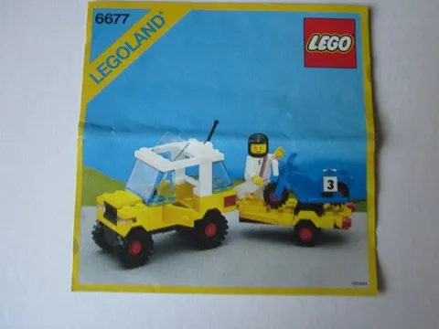 Lego Legoland Building Instructions Instruction 6677