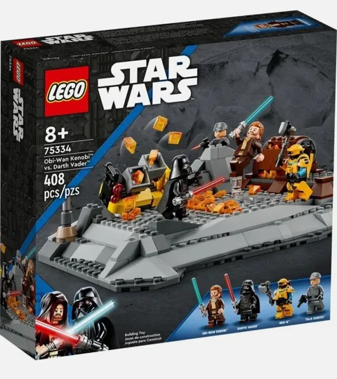 LEGO Star Wars Obi-Wan Kenobi vs. Darth Vader 75334 ON HAND!!! READY TO SHIP!
