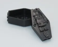 LEGO Black Coffin Sarcophagus for minifigures 5978 Adventurers