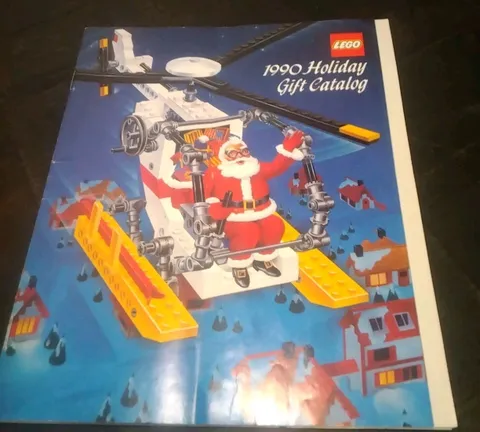 ⭐(1×)Lego Holiday Gift 1990 Magazine Catalog⭐