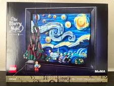 LEGO Ideas The Starry Night 21333 2316pcs (MoMA) 18+ Complete Set   READ