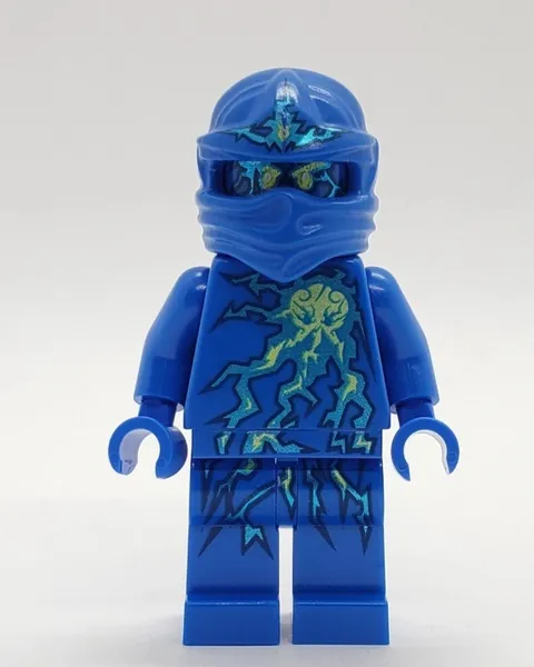 LEGO NINJAGO NRG Jay Blue Lightning Ninja 9570 Minifigure