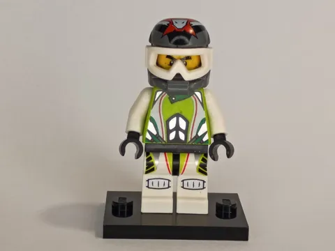 LEGO Minifigure 2010s World Racers Team X-treme Daredevil MAX-treme wr021 - 8898