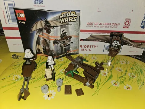 LEGO Star Wars 7139 Ewok Attack 100% COMPLETE w/ Minifigs & Instructions Retired