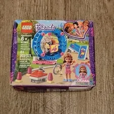 LEGO 41383 Olivia's Hamster Playground New Sealed Damaged Box