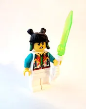 NEW LEGO Monkie Kid 2025 Minifigure - Mei w/ Dragon Sword - 80066 mk176 Qilin