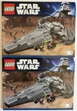 Lego Star Wars MANUAL ONLY 7961  Book 1 & 2 - Darth Maul's Sith Infiltrator