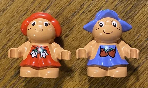 Lego Duplo Little Forest Friends Jingle Bluebell Sugar Strawberry Minifigures