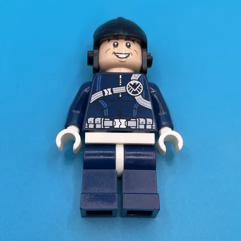 Lego Marvel Super Heroes SHIELD Agent Minifigure 76036