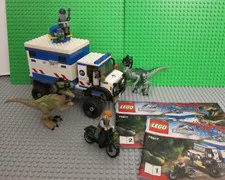 Lego Jurassic World 75917 Raptor Rampage Retired Set + Extra Pieces