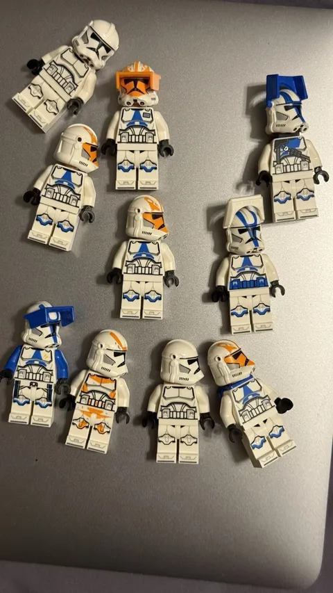 LEGO Star Wars MINIFIGURE LOT 10 Clone Trooper Assorted Minifigs!!! p2