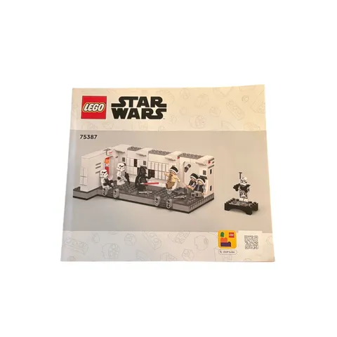 LEGO Star Wars 75387 Boarding the Tantive IV Instruction Manual Booklet Only