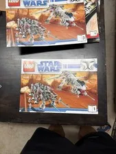 INSTRUCTION MANUALS ONLY for Lego Star Wars 10195 Republic Dropship with AT-OT