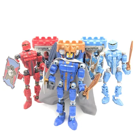 ROI King MATHIAS, Santis, & JAYKO - Lot LEGO Knights Kingdom 8771/8790 