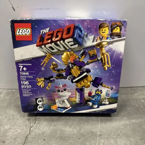 LEGO The Lego Movie 2: Systar Party Crew (70848) NEW! SEALED Box Damaged