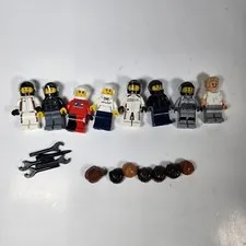 Lot of LEGO Speed Champions Brian O'Conner Minifigure e-tron Porsche McLaren Bmw
