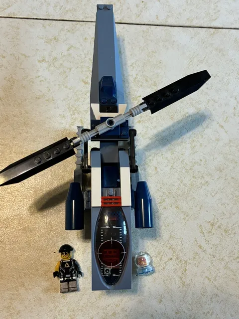 LEGO Alpha Team Ice Blade Helicopter Vehicle 4743 Lot