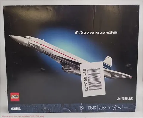 LEGO Icons Concorde Model Plane Building Set 10318 SEE DETAILS