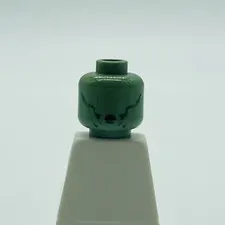 Lego Minifigure Head Dementor Sand Green Harry Potter