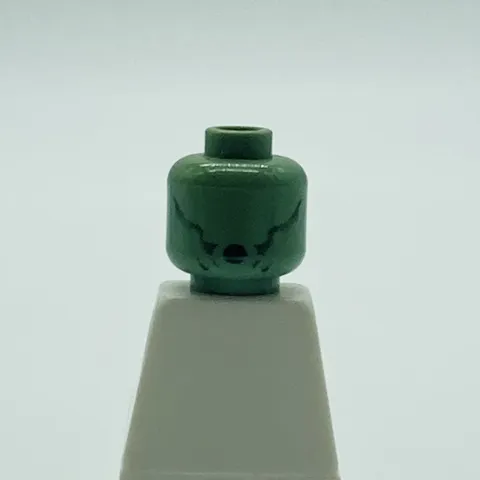 Lego Minifigure Head Dementor Sand Green Harry Potter