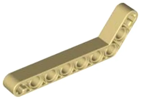 Lego Tan TECHNIC Liftarm Modified Bent Thick 1 x 9 (7 - 3) Part 32271 Part T1