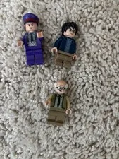 LEGO  MINIFIGURE   STAN SHUNPIKE, Enire prang  and Harry  75957 LOt of 3