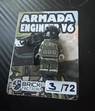 LEGO ARMADA ENGINEER V6 Minifigure Brick Tactical Plastic Age 5+