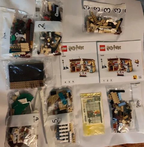 Lego Harry Potter 76451 Privet Drive House, Build Only, NO MINIFIGS, NO BOX