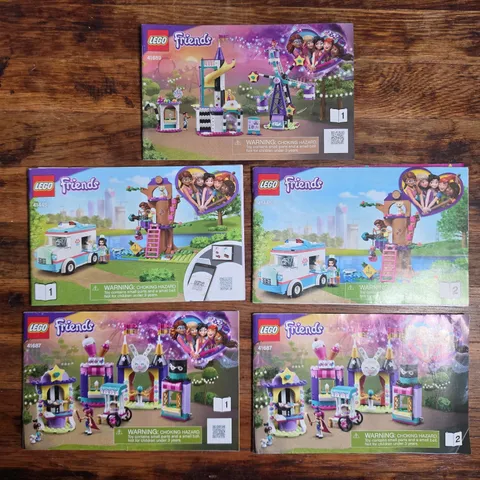 LEGO FRIENDS Instruction Books / Manual Only You Pick FREE SHIP 41689 41445 4168