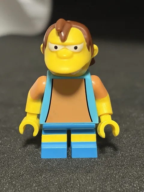 LEGO The Simpsons Nelson Muntz minifigure (sim018)