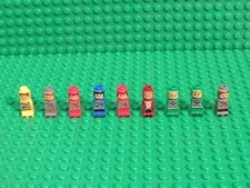 Lot 9 Lego Microfigures Harry Potter Hogwarts Game Replacement Micro Figures S5