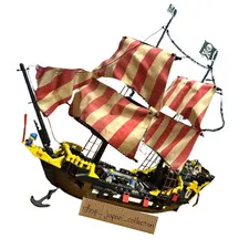 LEGO 6285 Black Seas Barracuda Pirates 1989 Missing without Box