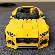 LEGO Mercedes-AMG Car Bulk Lot 808 Pieces Yellow/Black in Bag