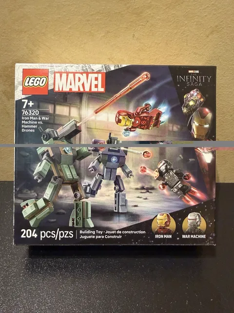LEGO Marvel: Iron Man & War Machine vs. Hammer Drones (76320) NEW Fast Shipping