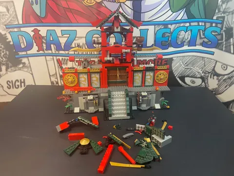 Lego Ninjago Battle for Ninjago City 70728  2014 Incomplete & DUSTY -READ PLEASE