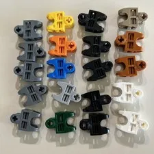 Lego Bionicle Lot B - 20 Axle Connector 2x3 Ball Joint Socket Assorted Colors