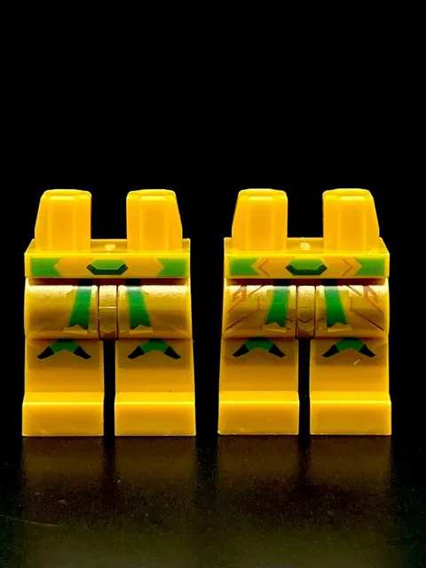 Lego Ninjago Golden Llyod Misprint Minifigure Legs Prototype Rare Test Error Lot